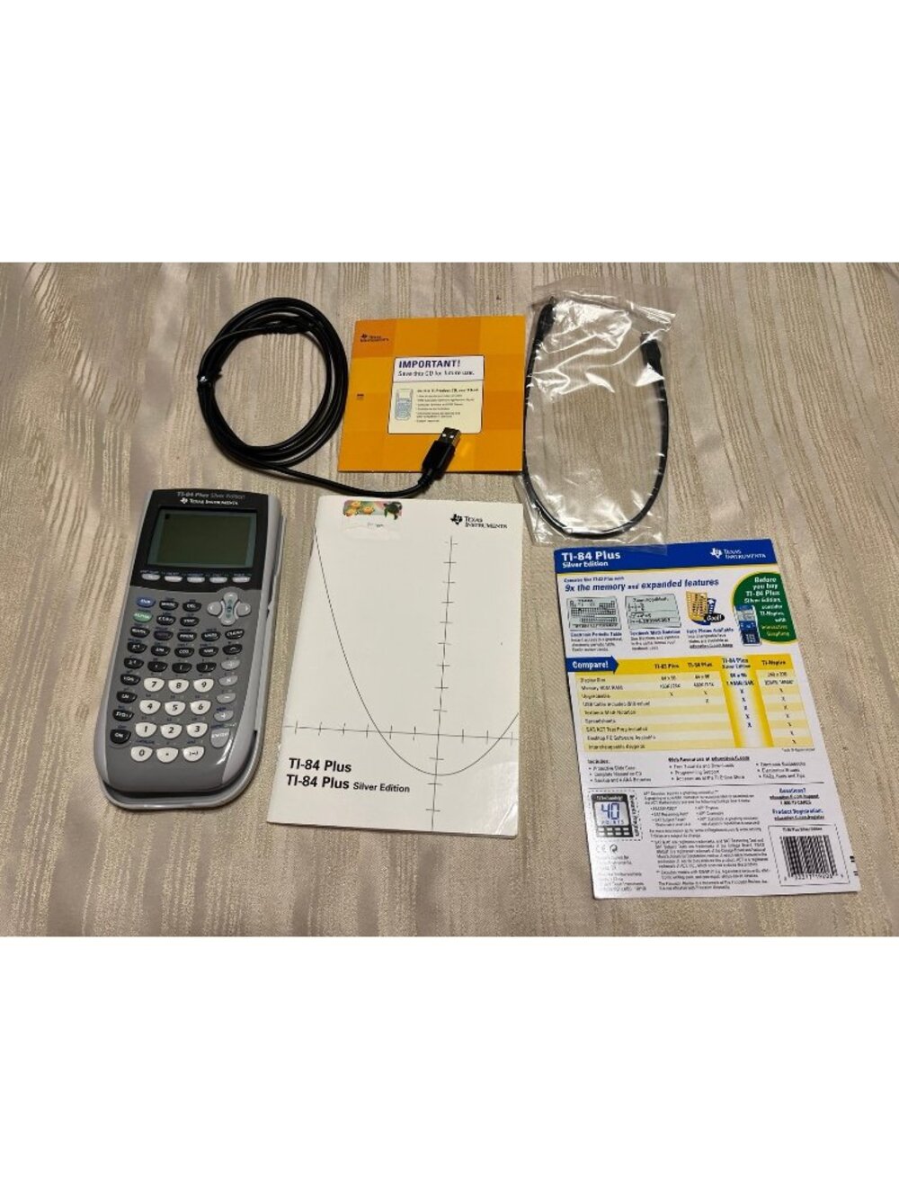 Texas Instruments TI-84 Plus SilverEdition Calculator